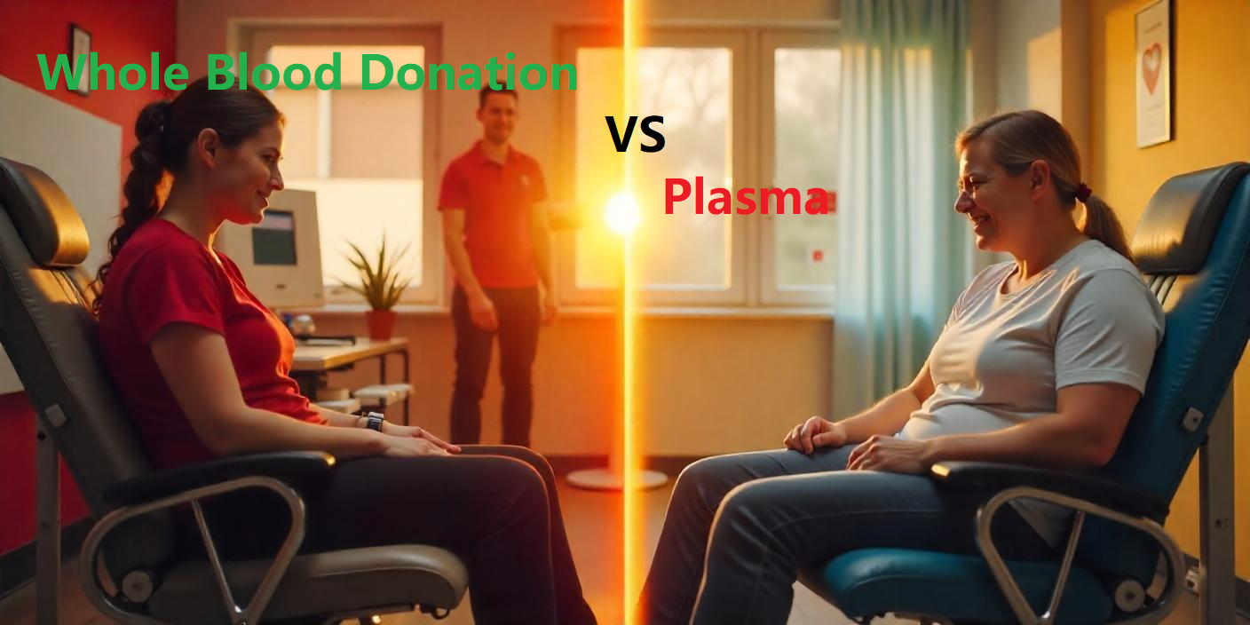 Plasma vs. Whole Blood Donation: What’s the Difference?